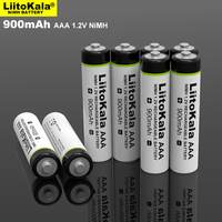 2-20 sztuk LiitoKala AAA NiMH 1.2V akumulator 900mAh nadaje się do zabawek, myszy, wagi elektroniczne itp. 4